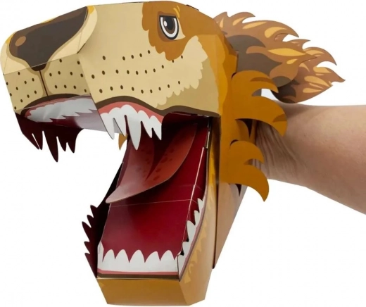 Set creativ marionetă Leu de la Fiesta Crafts