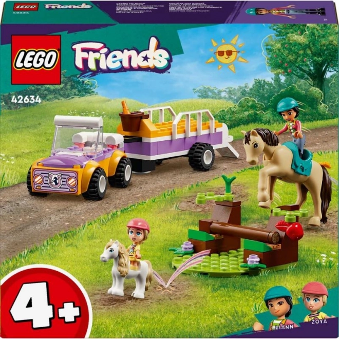 Remorca pentru cal și ponei LEGO Friends