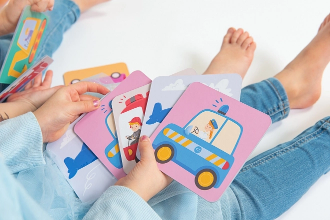 Pexeso mare cu vehicule de transport Kukikuk
