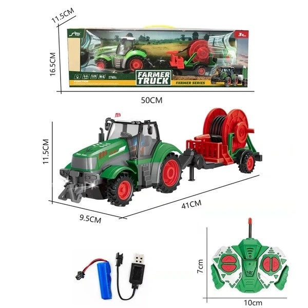 Tractor R/C cu furtun de udare