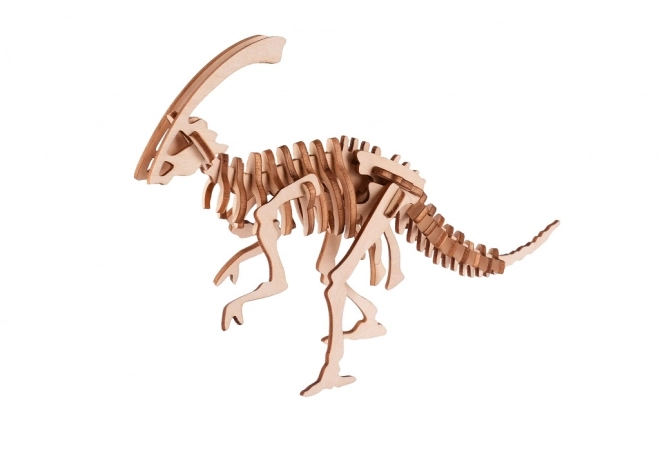 puzzle 3D din lemn parasaurolophus