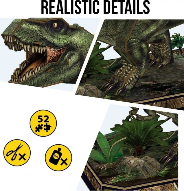 Puzzle 3D National Geographic - T-Rex