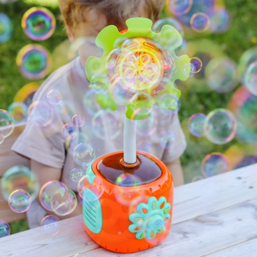 Spectacol automat de bule la o singură apăsare