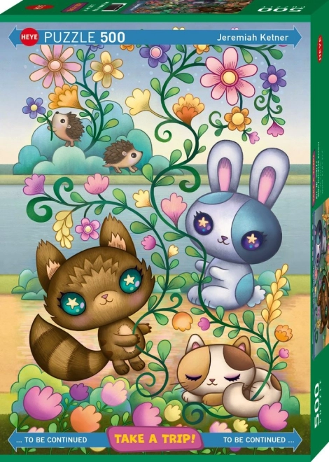 Puzzle În excursie de Jeremiah Ketner - 500 piese