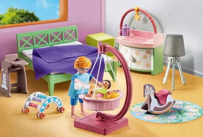 Set figurine camera pentru copii cu loc de joacă