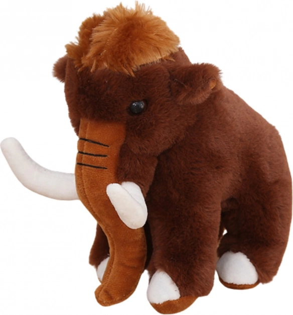 Mamut de pluș maro 20 cm