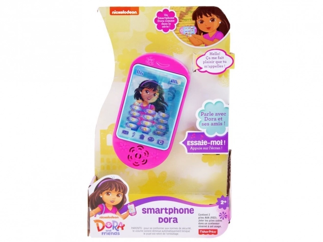 telefon interactiv pentru copii cu Dora