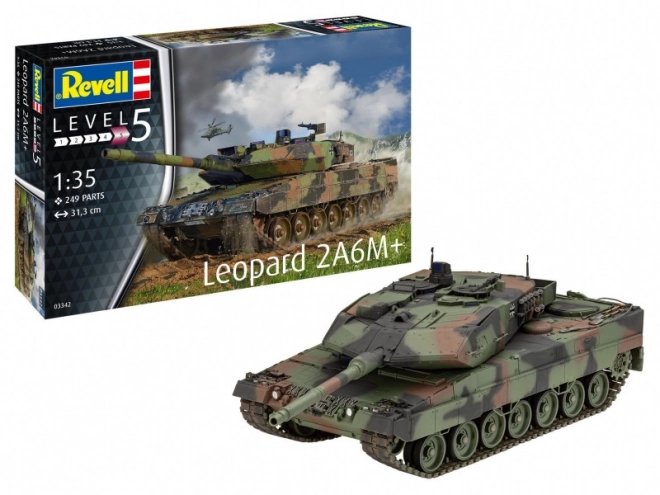 Model tanc Leopard 2 A6M+ 1/35