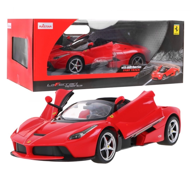 Model Ferrari LaFerrari Aperta RASTAR 1:14 Mașină cu telecomandă + telecomandă 2,4 GHz – Roșu