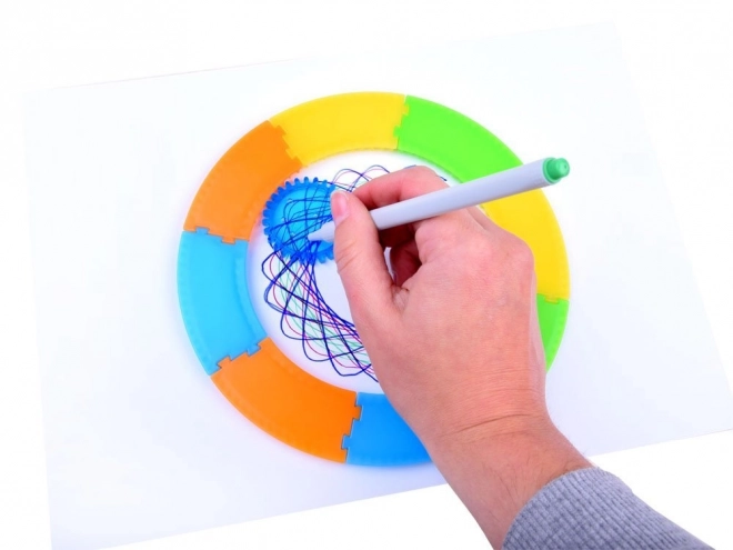 Set de spirograf pentru creații creative
