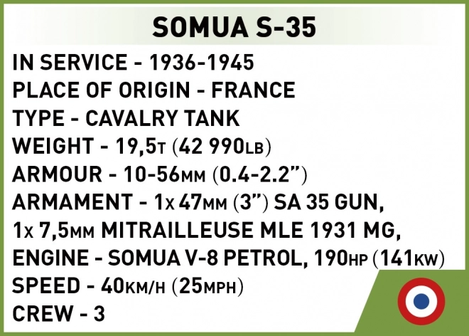 Tancul din colectia istorica Somua S-35