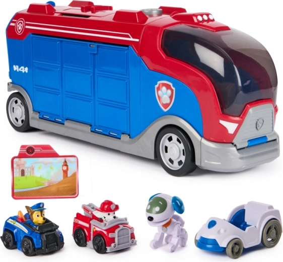 Include mașinuțele lui Chase, Marshall și Robo‑căţelul