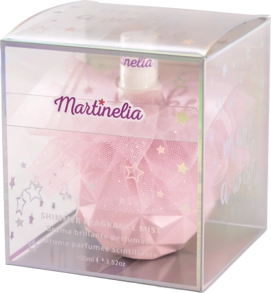Apă de toaletă Strălucitoare MARTINELIA cu sclipici 100 ml roz