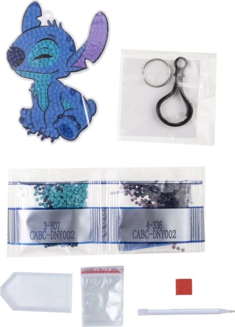 Artă cristal pandantiv Stitch