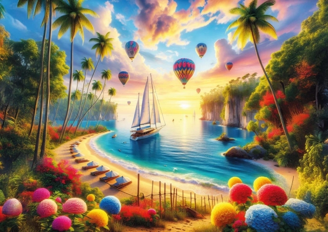 Puzzle Vise Azurii 260 piese
