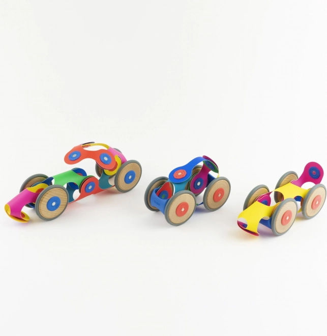 Set de vehicule magnetice Clixo