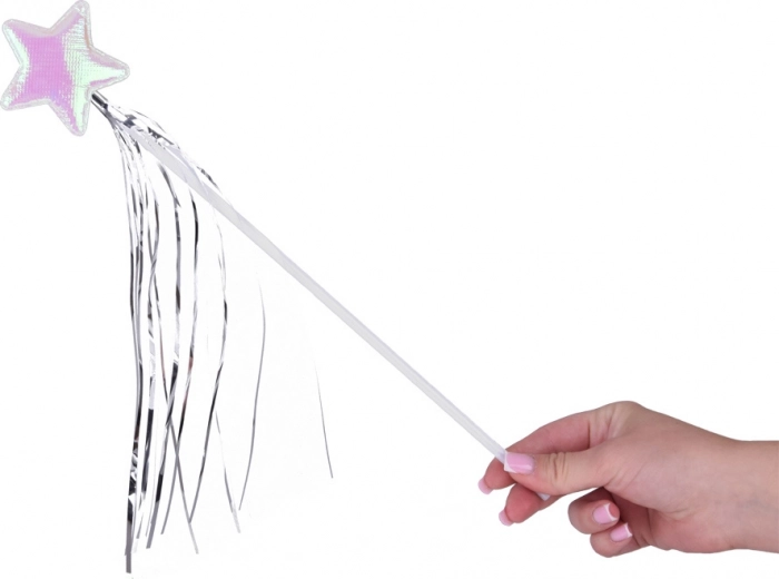 Aureolă și baghetă stelată pentru un efect magic