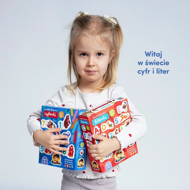Puzzle de potrivire - numere