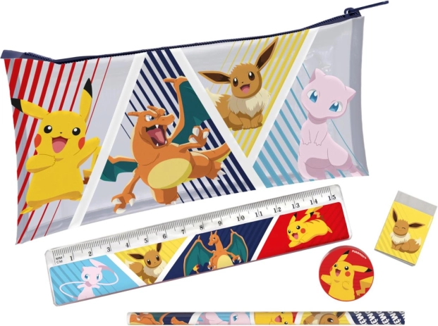 Penar Pokémon cu accesorii 19 × 11 cm