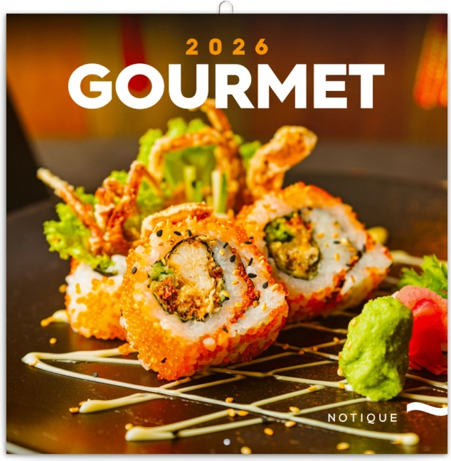 Calendar de Note Gourmet 2026
