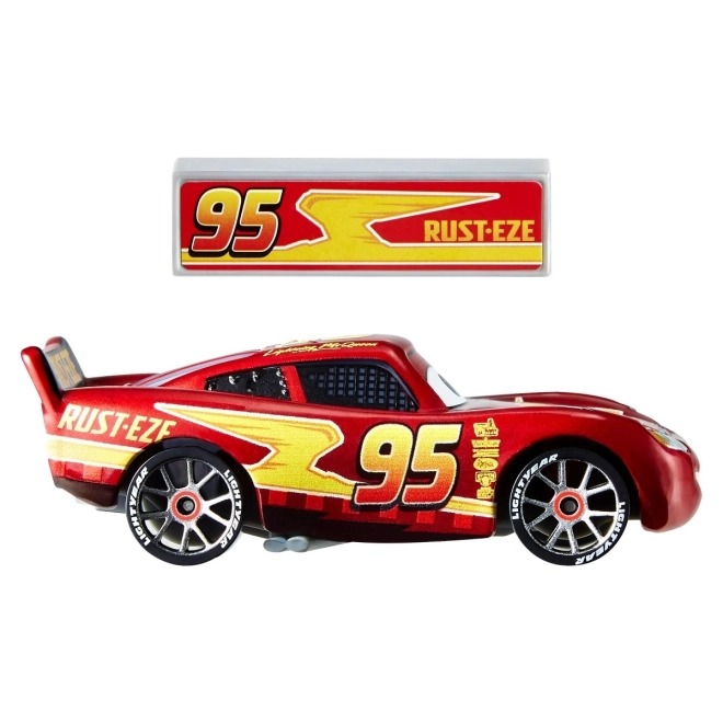 aut 1:55 metalic lightning mcqueen cars nascar