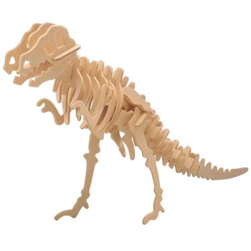 Puzzle 3D din lemn Tiranosaur T-Rex