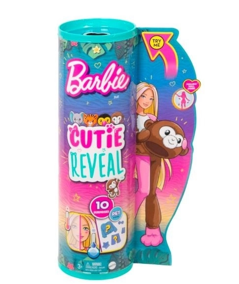 păpușă Barbie Cutie Reveal Maimuță