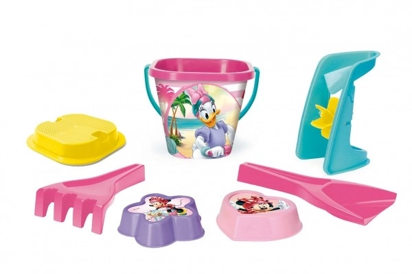 Set de jucării pentru nisip Minnie din plastic 7 piese