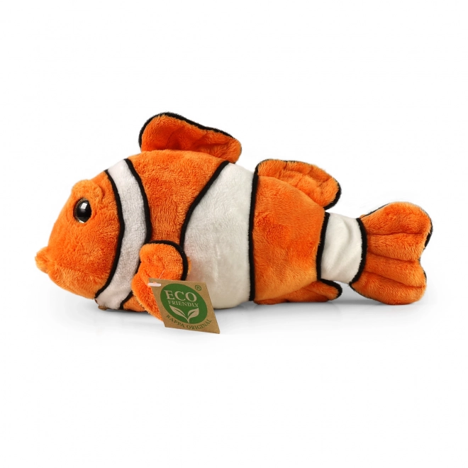 Pește de pluș Clown Ocellaris eco-friendly 25 cm