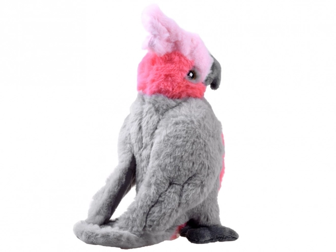 Papagal de pluș roz Kakadu 22cm