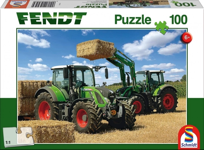 Puzzle tractoare Fendt 724 Vario și Fendt 716 Vario