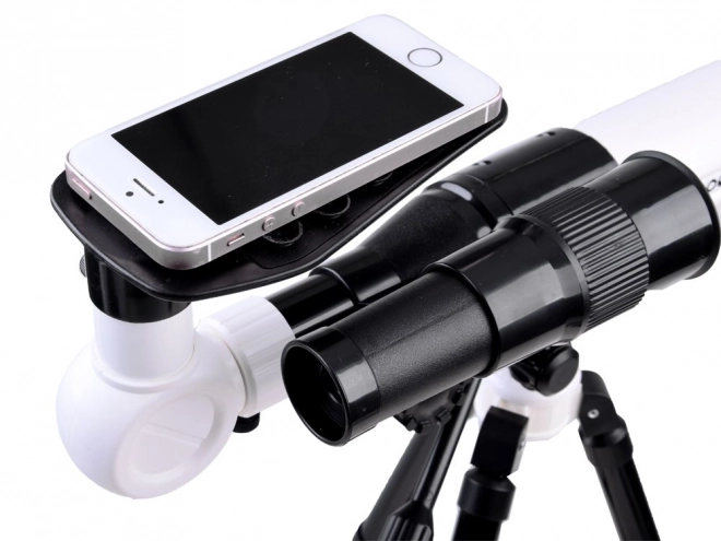 Telescop pe trepied pentru copii cu mărire 20x 30x 40x – Alb