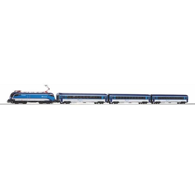 Model detaliat ČD Railjet cu iluminare