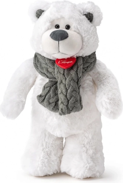 Urs polar de pluș Icy 38 cm