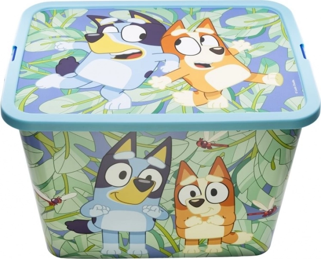 cutie de depozitare 23 l BLUEY cu capac