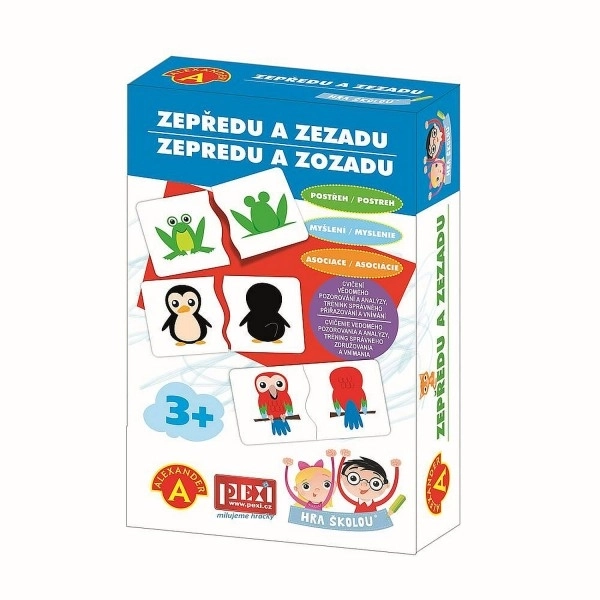 Joacă educativă față și spate