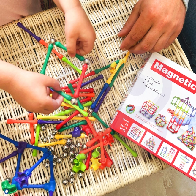 Construcție Magnetică Woopie pentru Copii 110 piese