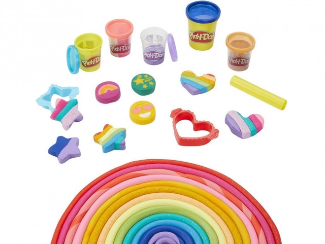 Ciastolină brodată multicoloră Play-Doh Hasbro