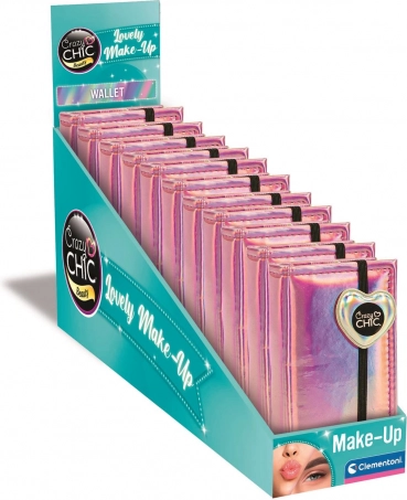 Paletă cosmetică Portofel Crazy Chic de la Clementoni
