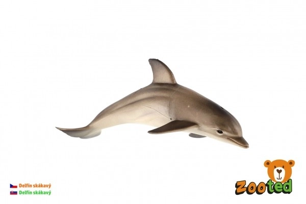 Delfin din plastic 12cm