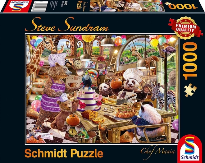 Puzzle Mania Bucătarului 1000 piese