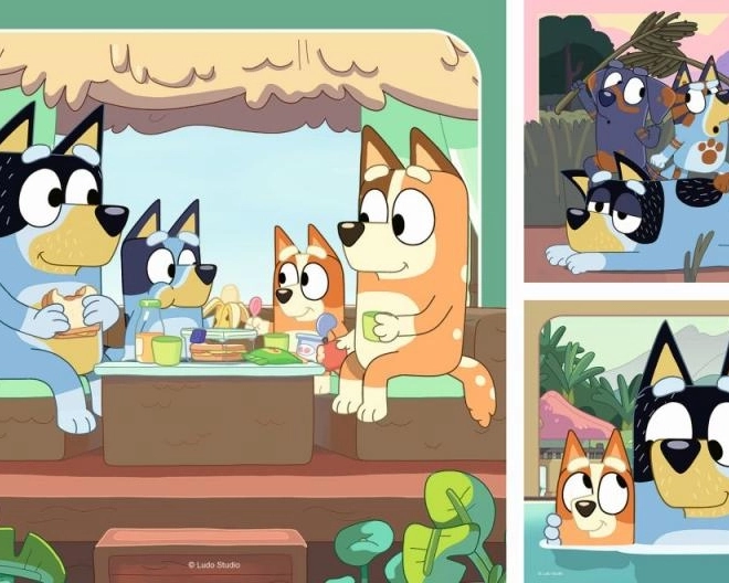 Puzzle Bluey 3x49 piese