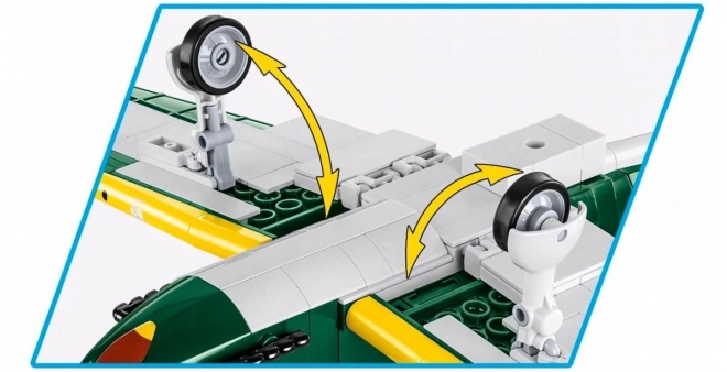 Avion KAWASAKI KI-61 II WW Tony, set construcție 1:32