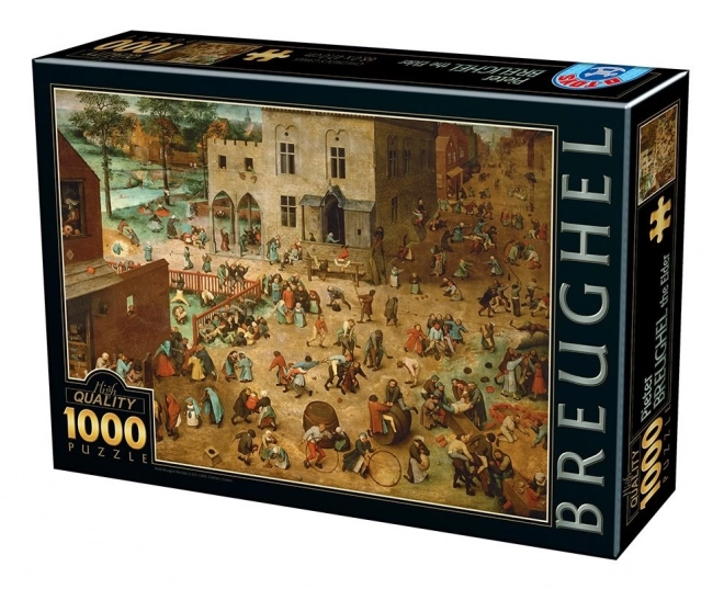 Puzzle 1000 piese D-toys - Jocuri pentru copii