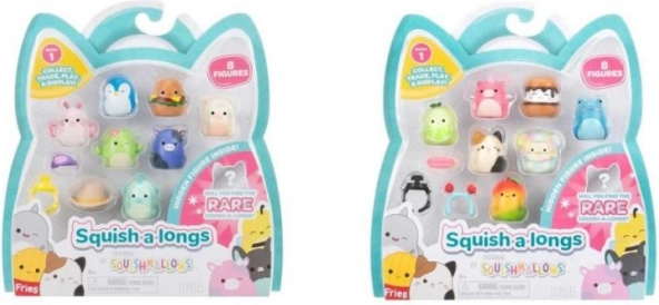 Squish A Long set 8 figurine W2
