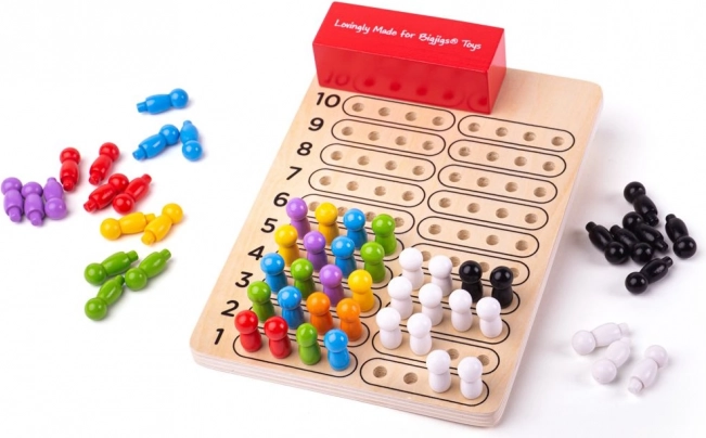 Joc de lemn Logik de la Bigjigs Toys