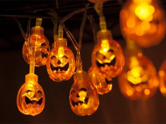 Ghirlandă Halloween cu 10 LED-uri dyna colorente