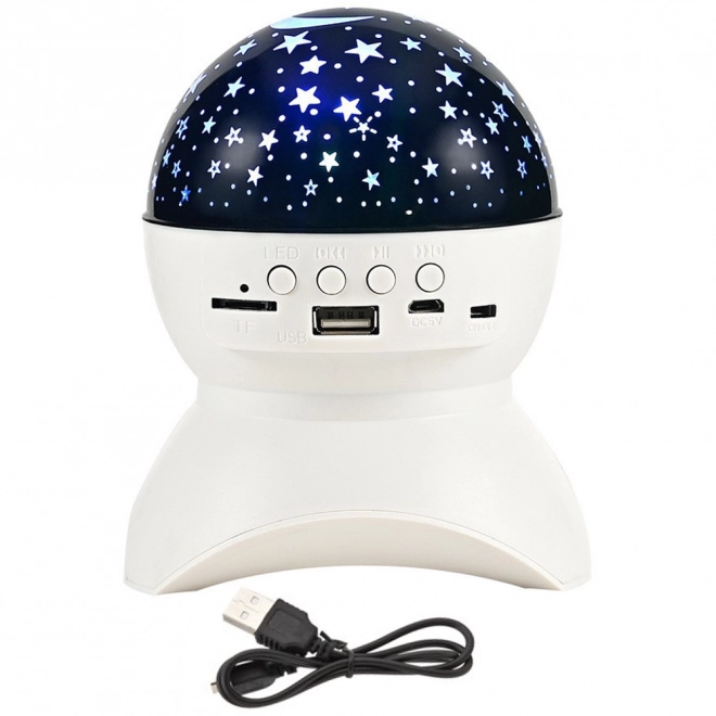 Proiector de lumină stelară cu muzică bluetooth