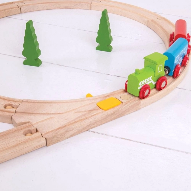 Set Schimbătoare Bigjigs Rail 2 piese