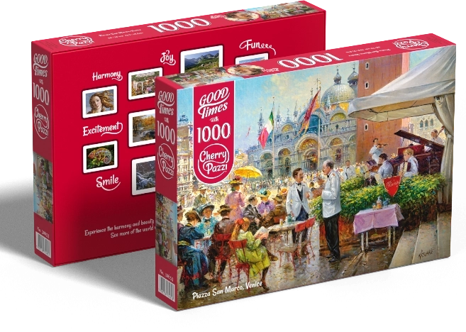 Puzzle Piazza San Marco Veneția 1000 piese